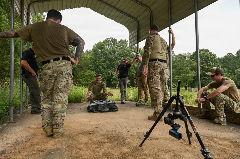 EOD Conducts a Weapon of Mass Destruction Training at LRAFB