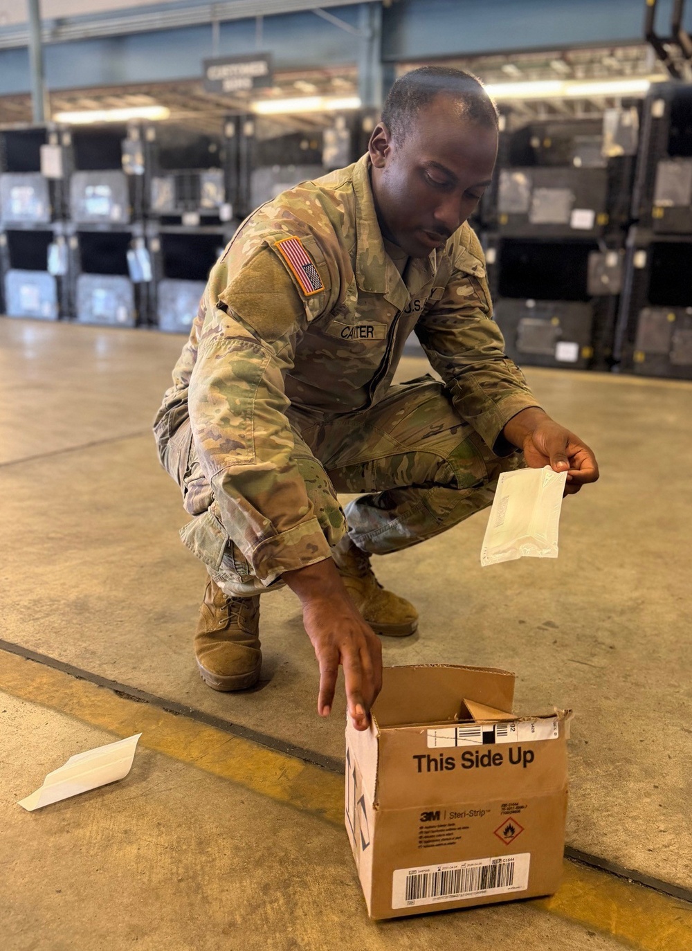 Preparing a shipment