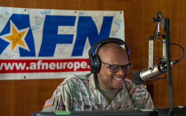 SSG Marzelle Day Performs Radio Duties