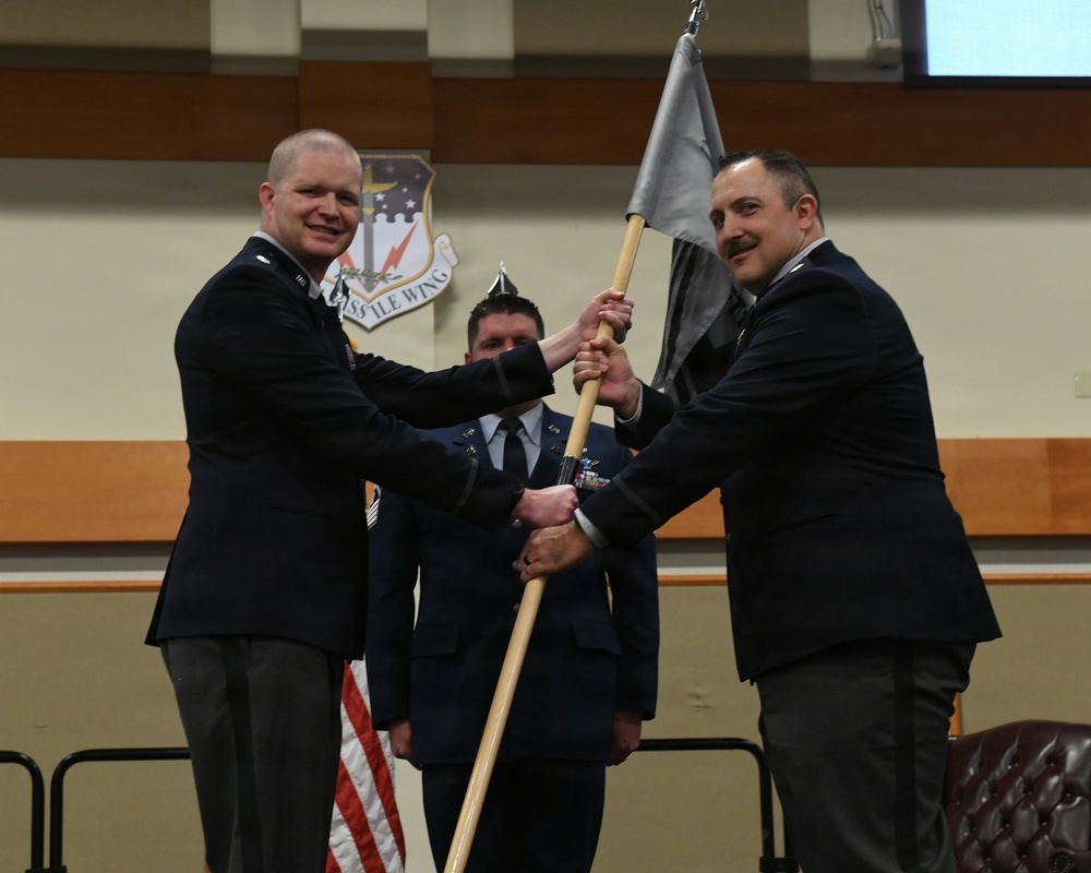 22nd Space Operations Squadron, Det 1 Change of Command