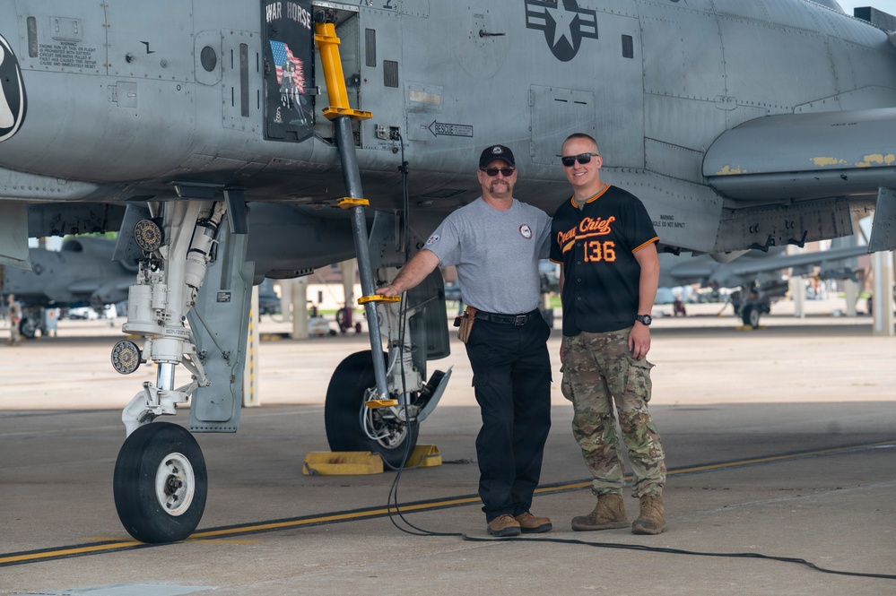 A-10 Thunderbolt II Conducts Divestment Flight
