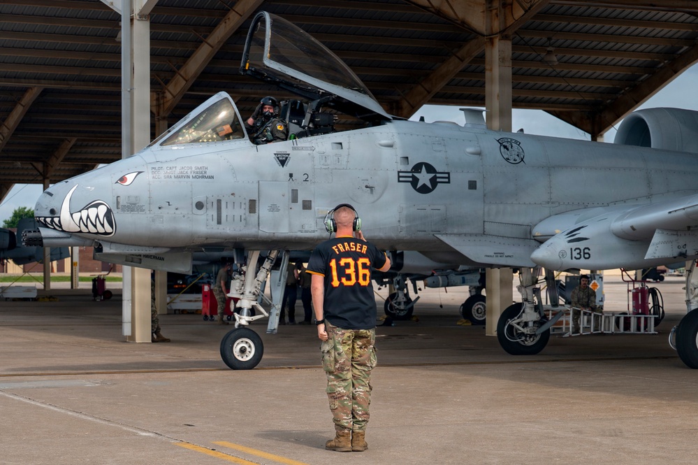 A-10 Thunderbolt II Conducts Divestment Flight
