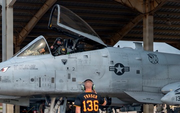 A-10 Thunderbolt II Conducts Divestment Flight