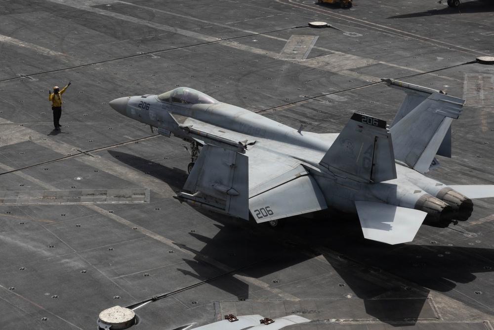 USS George H.W. Bush Flight Operations
