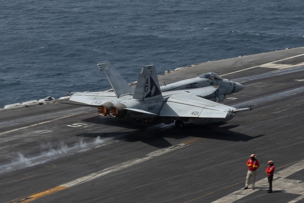 USS George H.W. Bush Flight Operations