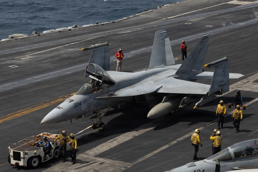 USS George H.W. Bush Flight Operations