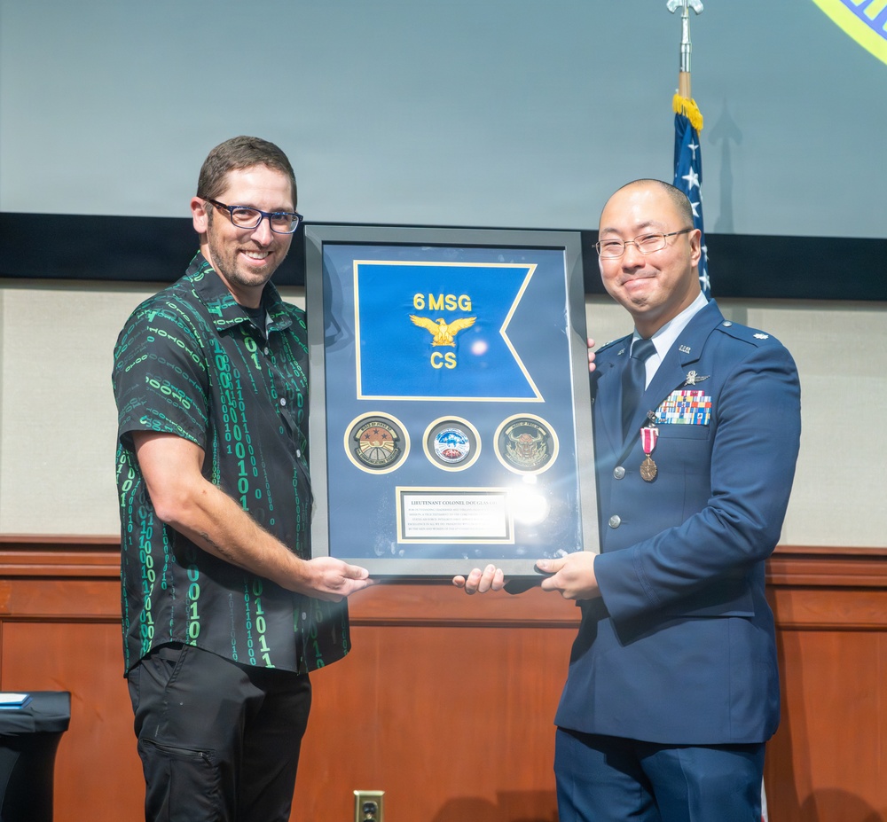 2026 6th Communications Squadron Change of Command