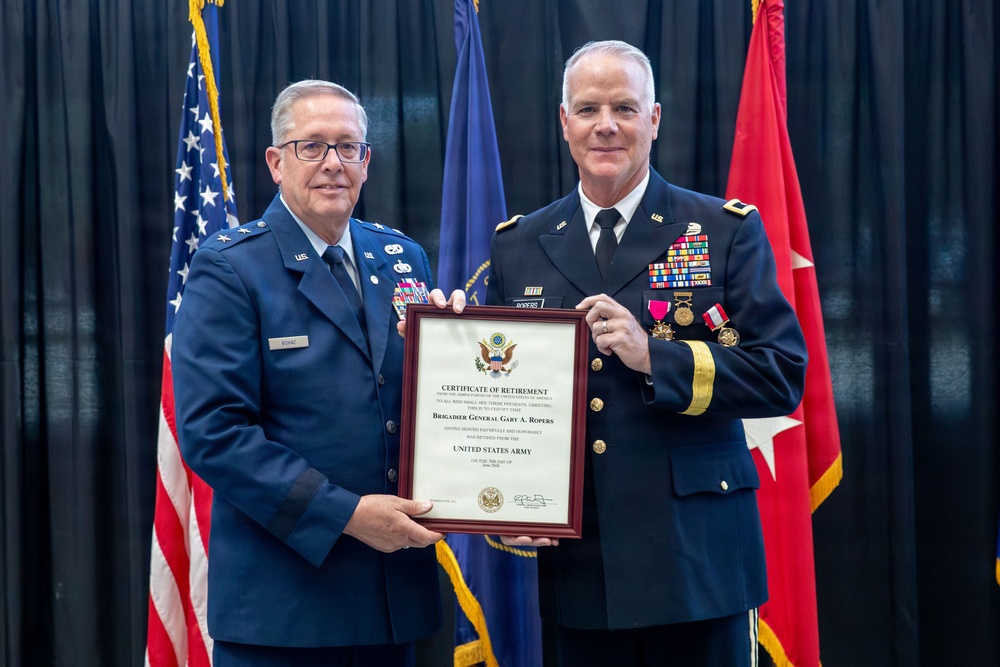 Nebraska Army National Guard brigadier general retires after remarkable 45-year military career