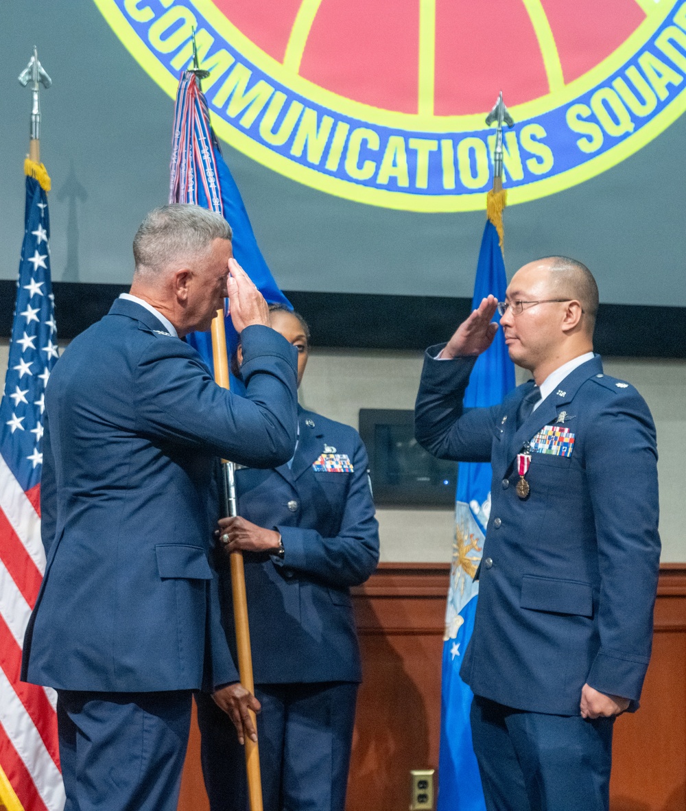 2026 6th Communications Squadron Change of Command