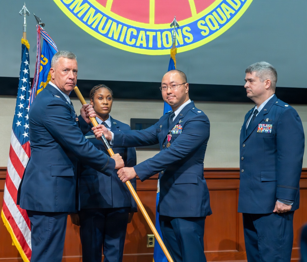 2026 6th Communications Squadron Change of Command