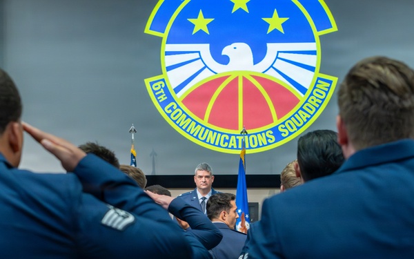 2026 6th Communications Squadron Change of Command