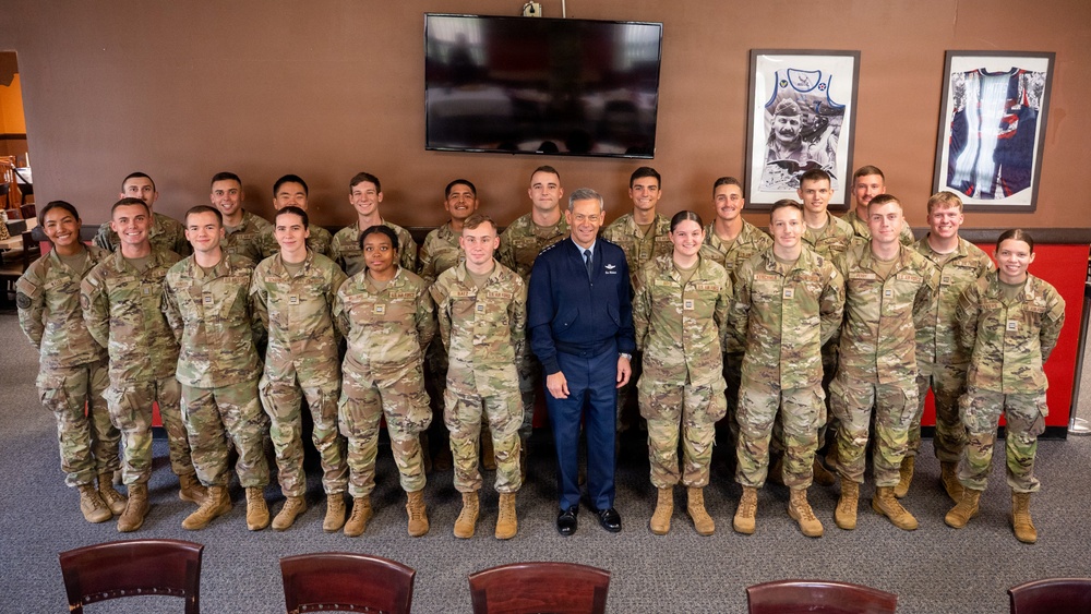 CSAF engagement luncheon with Air Force JROTC Cadets