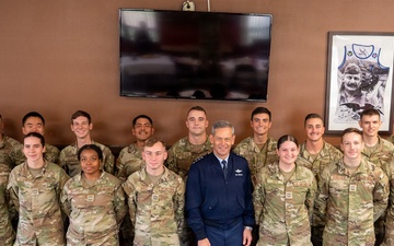 CSAF engagement luncheon with Air Force JROTC Cadets