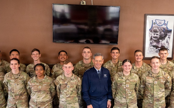CSAF engagement luncheon with Air Force JROTC Cadets