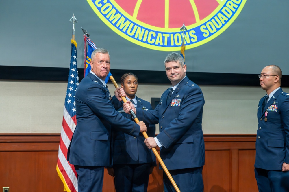 2026 6th Communications Squadron Change of Command