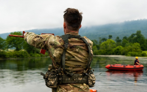 RSAP Soldiers Dive Into Water Survival Training