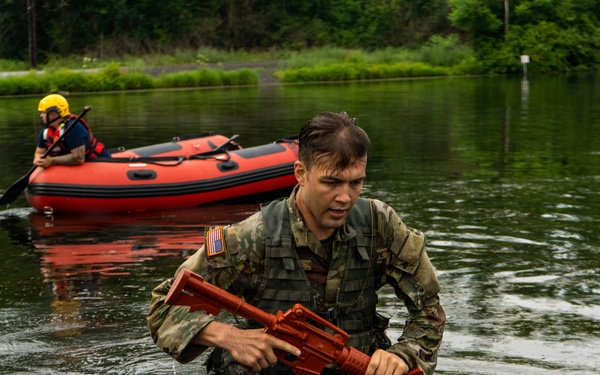 RSAP Soldiers Dive Into Water Survival Training