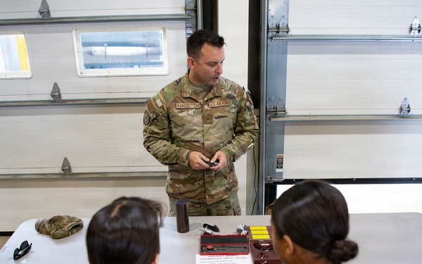 Indiana Wing Civil Air Patrol encampment visits 122nd Fighter Wing