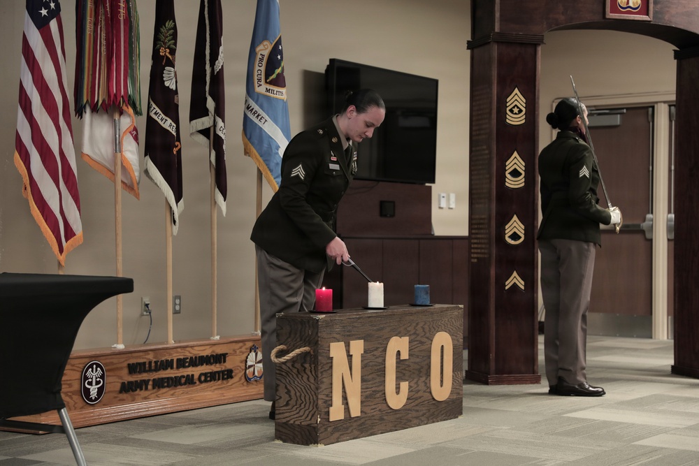 WBAMC inducts new NCOs into storied corps with traditions and legacy
