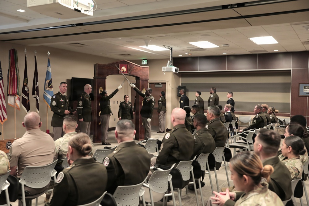 WBAMC inducts new NCOs into storied corps with traditions and legacy