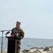 Camp Ellis Jetty press event