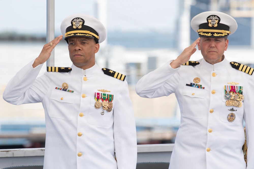 USS South Dakota (SSN 790) Change of Command