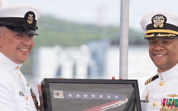 USS South Dakota (SSN 790) Change of Command