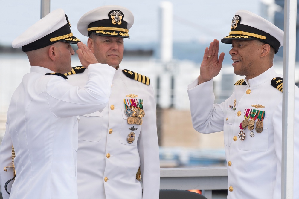 USS South Dakota (SSN 790) Change of Command