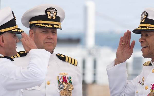 USS South Dakota (SSN 790) Change of Command