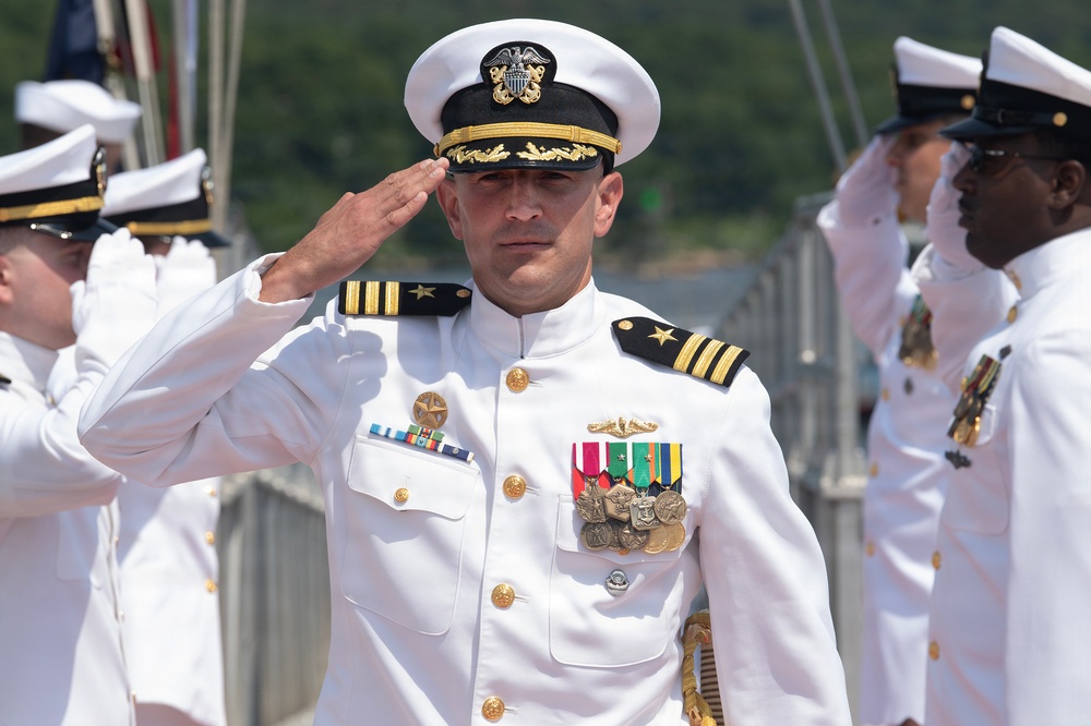 USS South Dakota (SSN 790) Change of Command