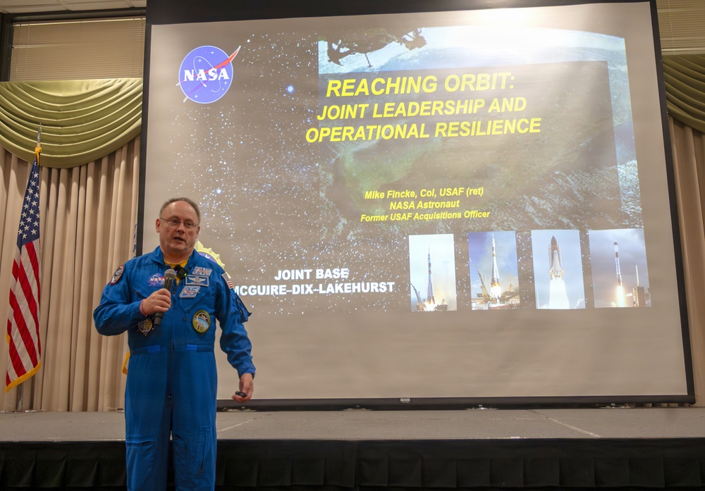 Out of this world: One of NASA's elite 37 touches down at JB MDL