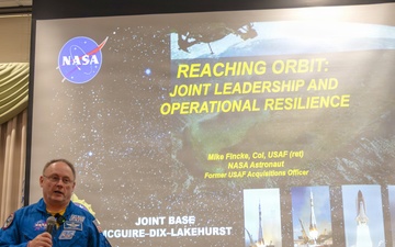 Out of this world: One of NASA's elite 37 touches down at JB MDL