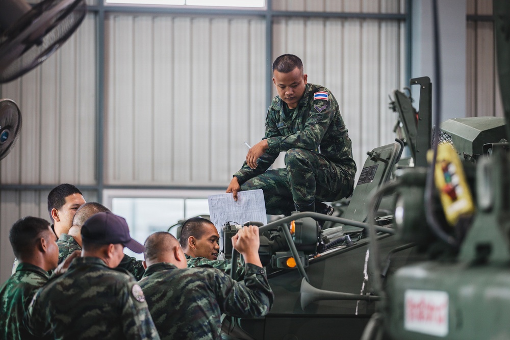 Washington National Guard mechanics boost Thai armored fleet readiness with targeted sustainment training