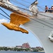 USCGC Eagle sails into Balimore Harbor