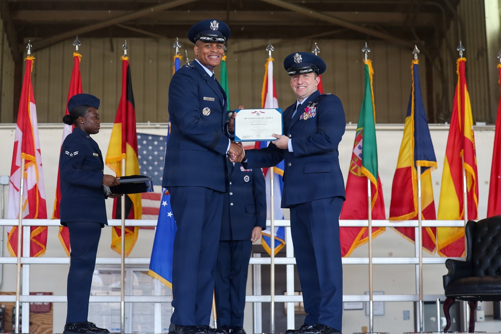 80th Flying Training Wing Welcomes New Commander During Change of Command Ceremony