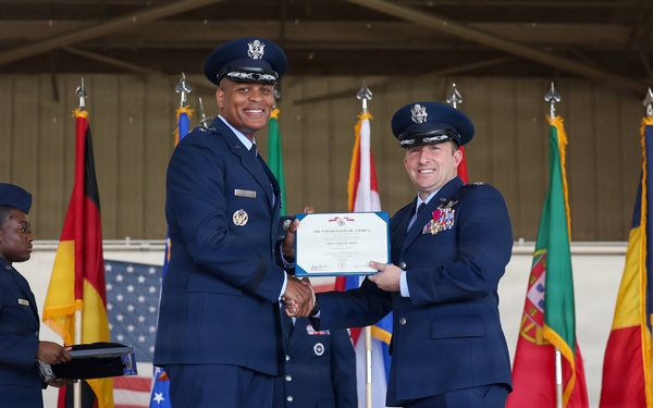 80th Flying Training Wing Welcomes New Commander During Change of Command Ceremony