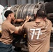 George H.W. Bush Conducts Aircraft Maintenance