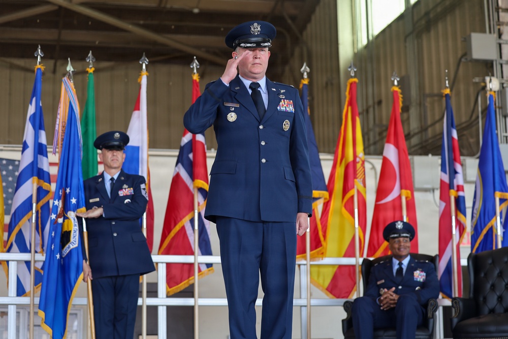 80th Flying Training Wing Welcomes New Commander During Change of Command Ceremony