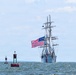 USCGC Eagle enters Balimore Harbor