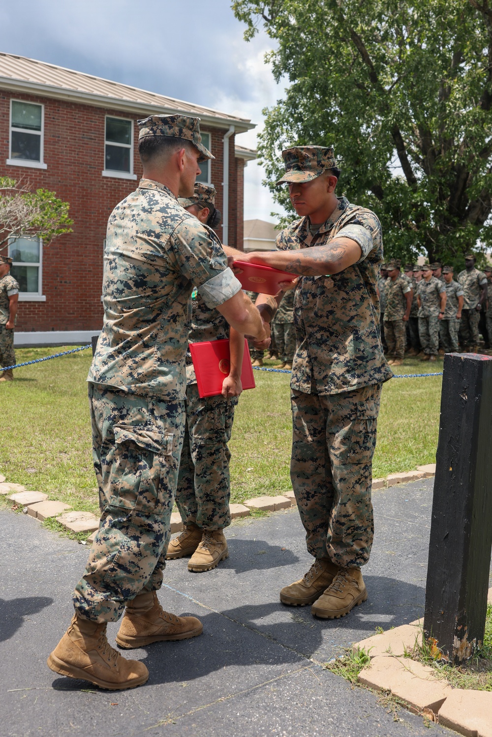 U.S. Marines recognized for heroic response during a Wilmington nightclub shooting.