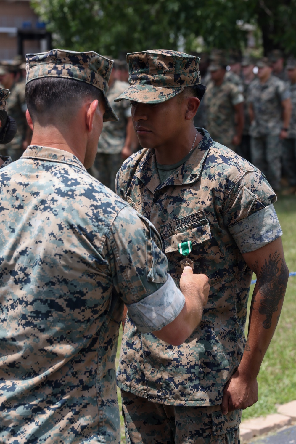 U.S. Marines recognized for heroic response during a Wilmington nightclub shooting.