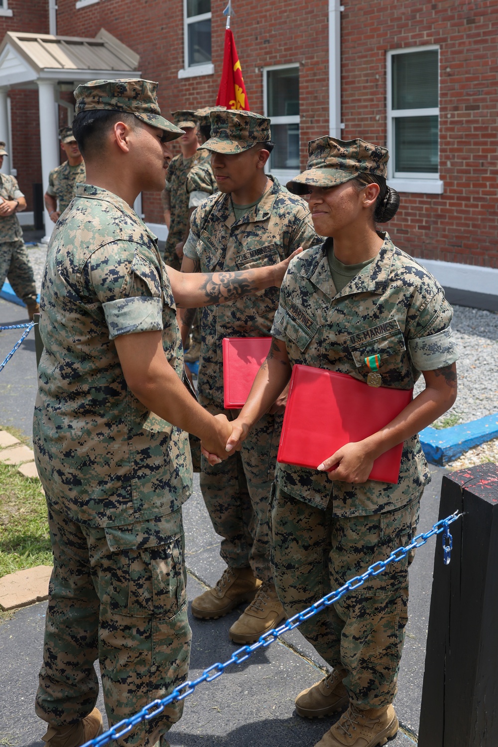 U.S. Marines recognized for heroic response during a Wilmington nightclub shooting.