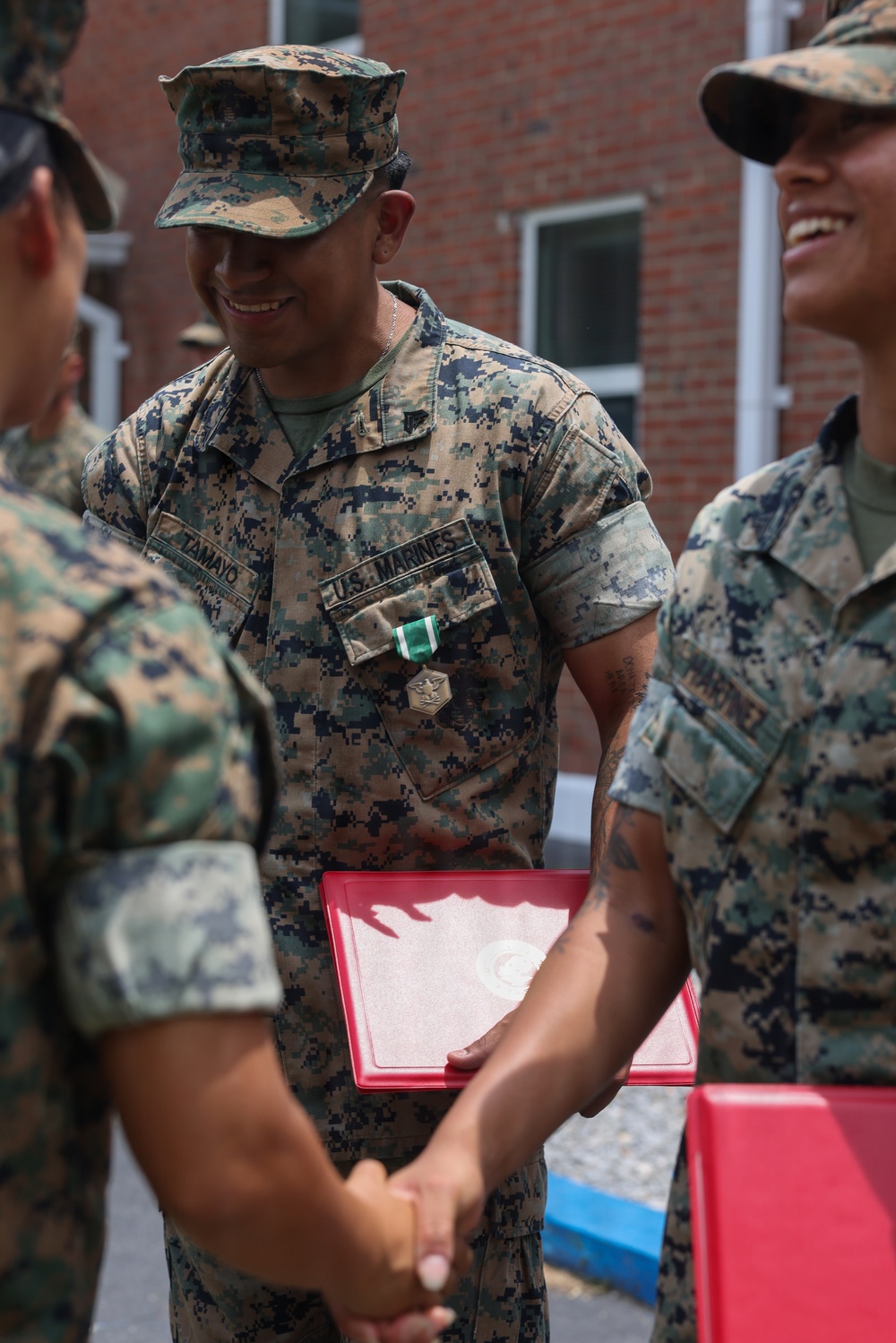 U.S. Marines recognized for heroic response during a Wilmington nightclub shooting.