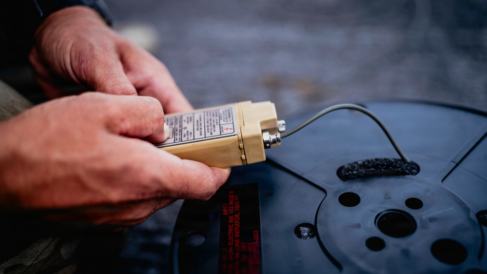 EOD Technicians and Navy Divers Conduct Demo Operations