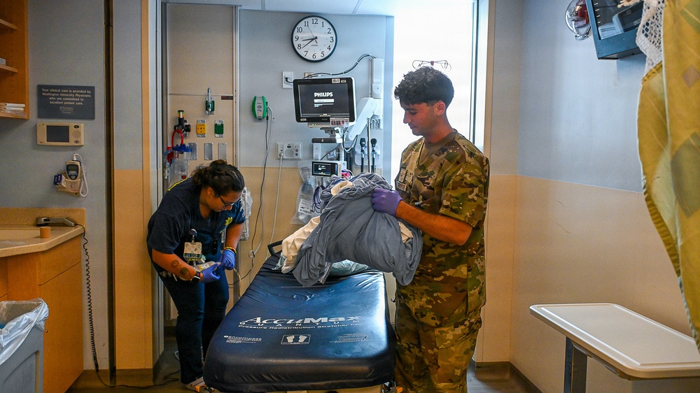Illinois Air National Guard Partners with Missouri Baptist for Trauma Training