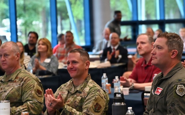 104th Fighter Wing hosts Springfield Chamber of Commerce Breakfast