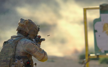 U.S. Army Soldiers Conduct Operations in the Middle East
