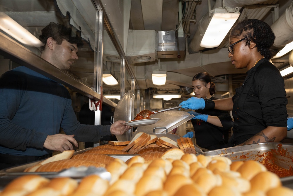 USS George H.W. Bush Food Services