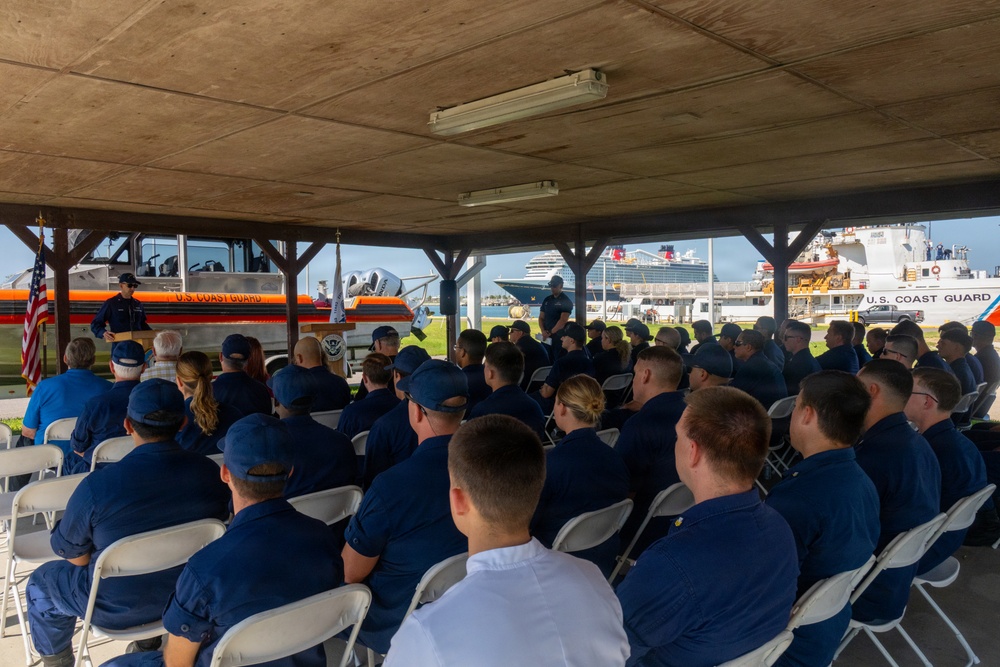 Coast Guard recognized for role in Artemis II launch operations
