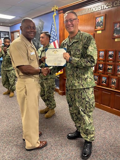 Ens. Korte ends tour at NAVSUP FLC Jacksonville